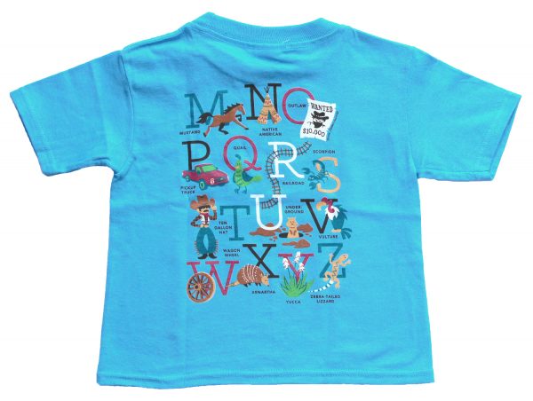Arizona Alphabetic Letters Toddler T-shirt