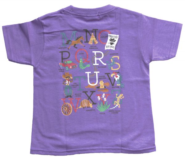 Arizona Alphabetic Letters Toddler T-shirt