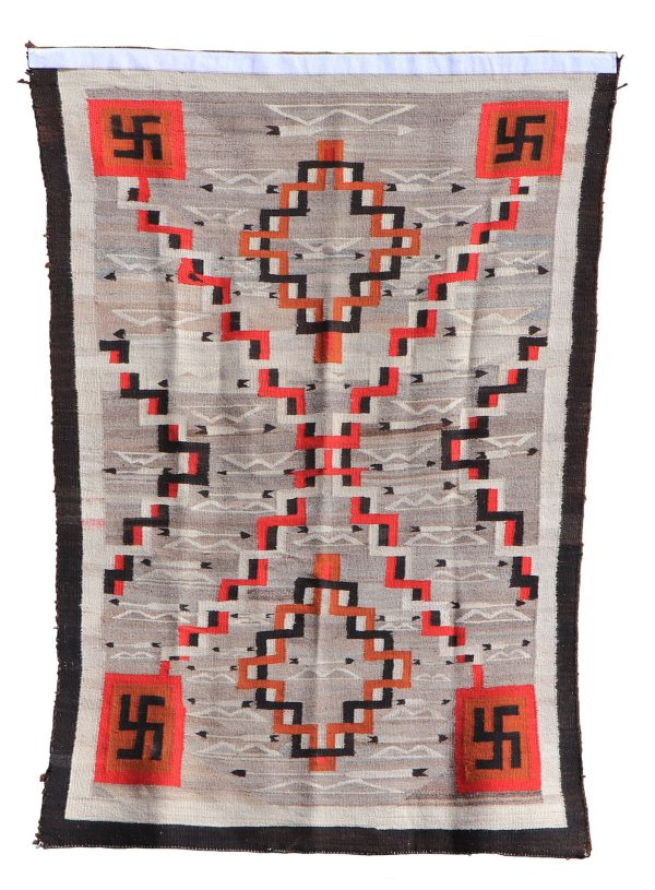 Navajo Pictorial Crystal Rug