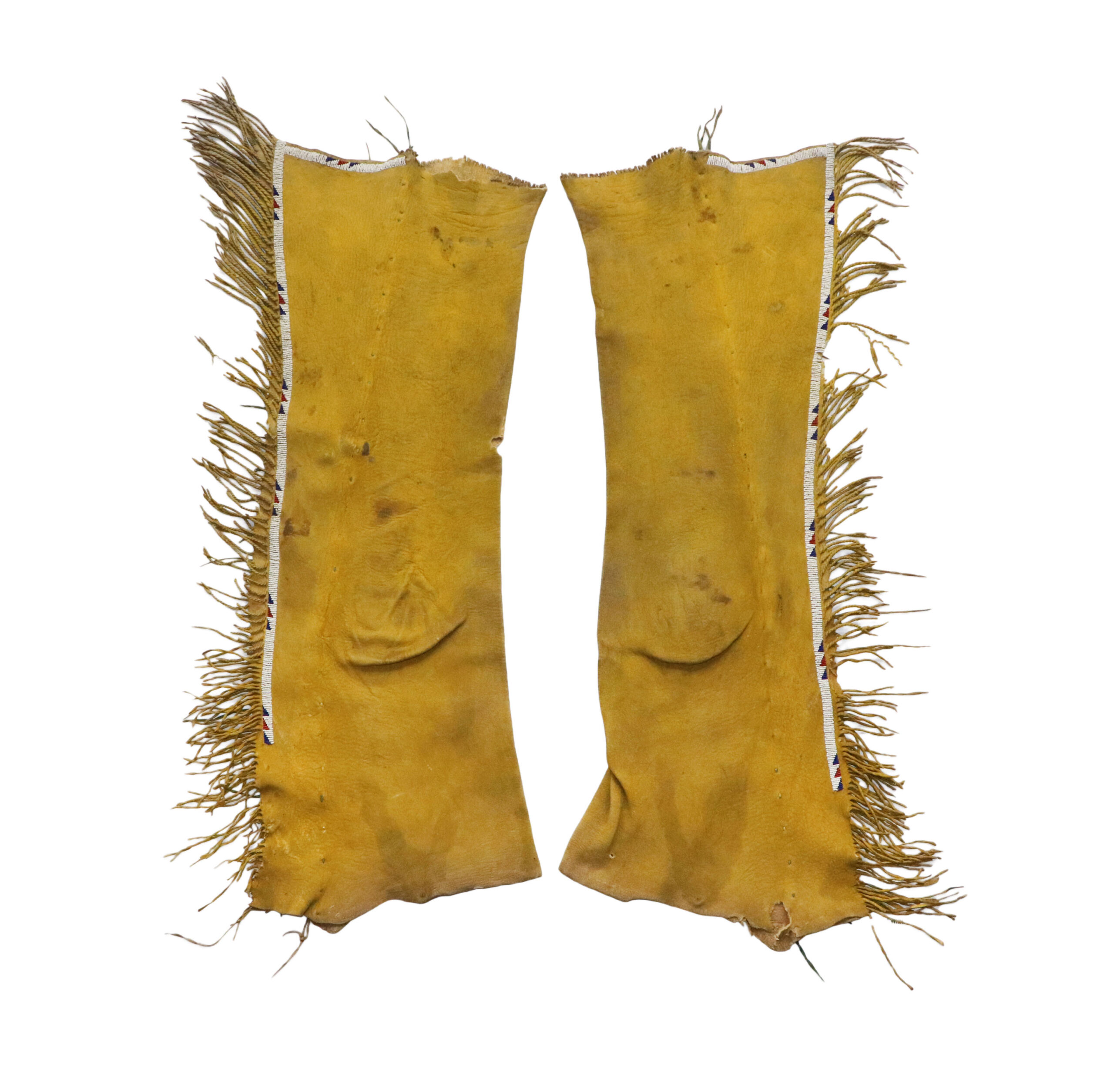 Sioux Beaded Hide Leggings - Native American – Galleria Delvecchio Ancient  Art