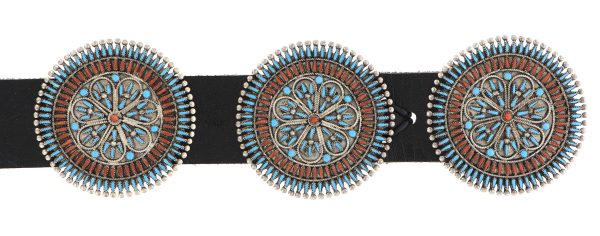 Zuni Concho Belt