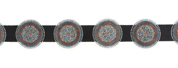 Zuni Concho Belt