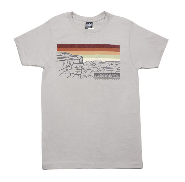 Line Art Canyon T-Shirt
