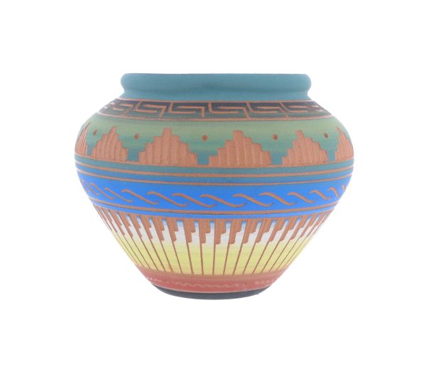 Navajo Etched Pottery