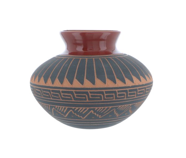 Navajo Etched Pottery