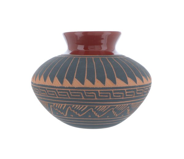 Navajo Etched Pottery