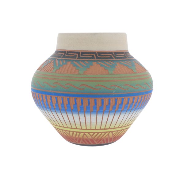 Navajo Etched Pottery