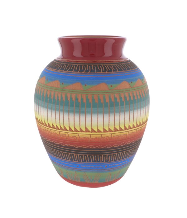 Navajo Etched Pottery