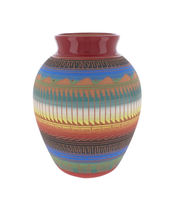 Navajo Etched Pottery