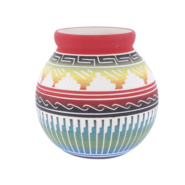 Navajo Etched Pottery