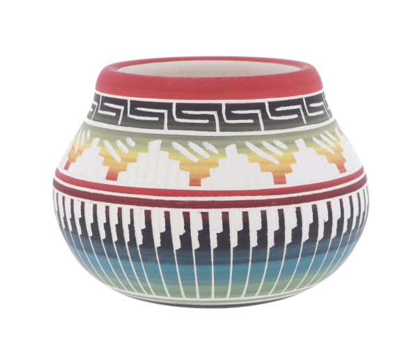 Navajo Etched Pottery