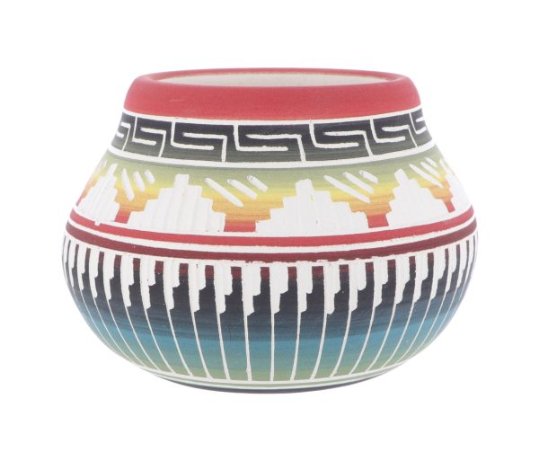 Navajo Etched Pottery