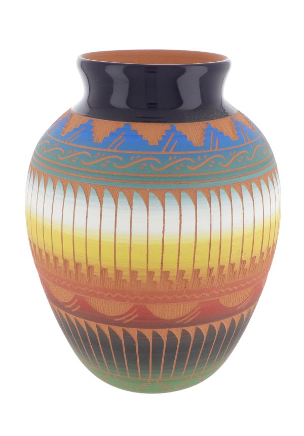 Navajo Etched Pottery