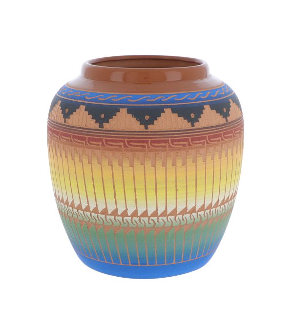 Navajo Etched Pottery