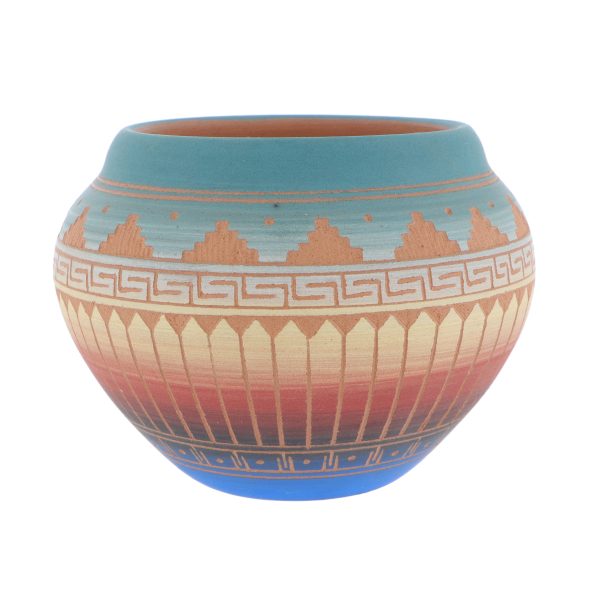 Navajo Etched Pottery