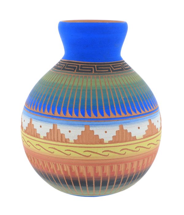Navajo Etched Pottery