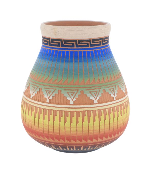 Navajo Etched Pottery