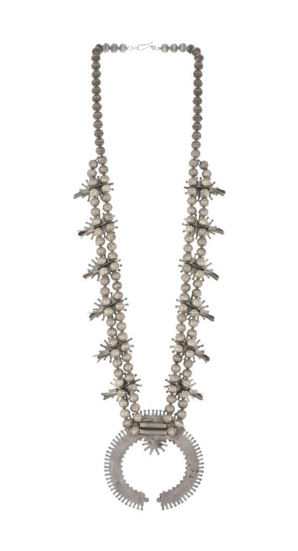 Zuni Squash Blossom Necklace