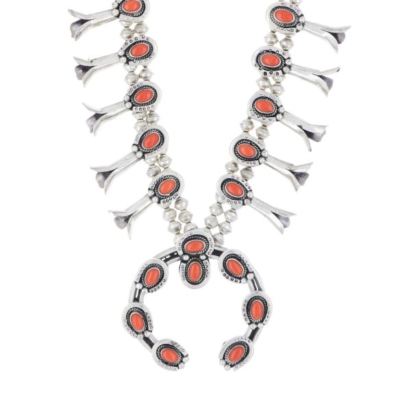 Navajo Squash Blossom Necklace