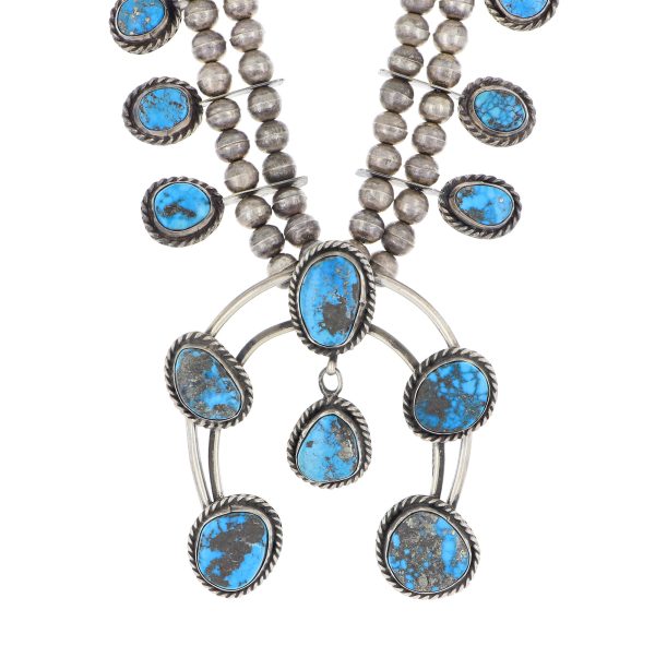 Navajo Squash Blossom Necklace