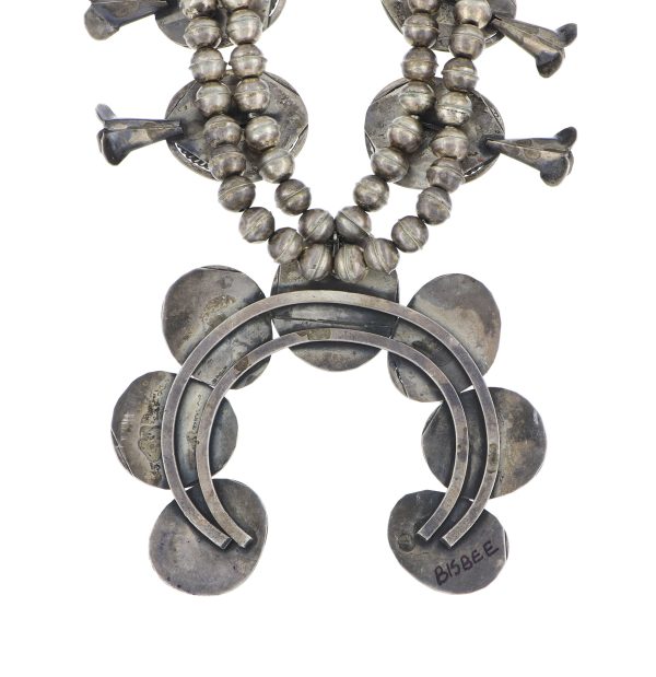 Navajo Squash Blossom Necklace Navajo Squash Blossom Necklace