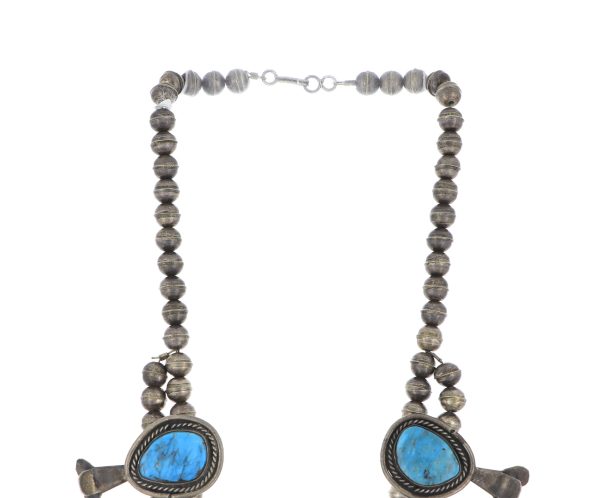 Navajo Squash Blossom Necklace Navajo Squash Blossom Necklace