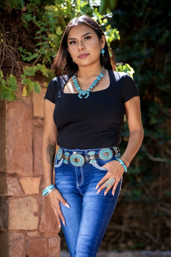 Zuni Concho Belt