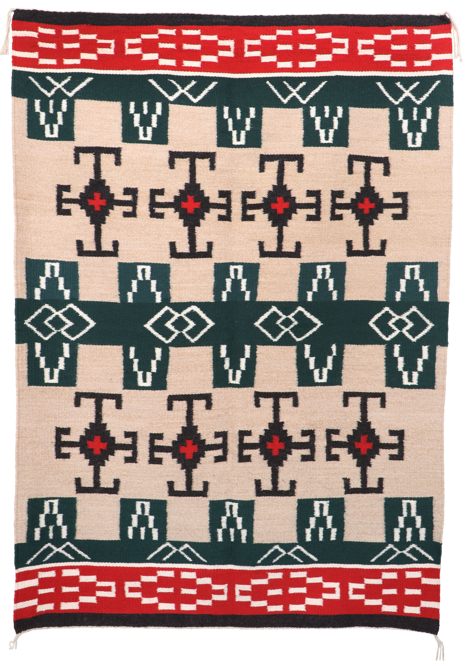 Navojo Aztec Print Round Rug