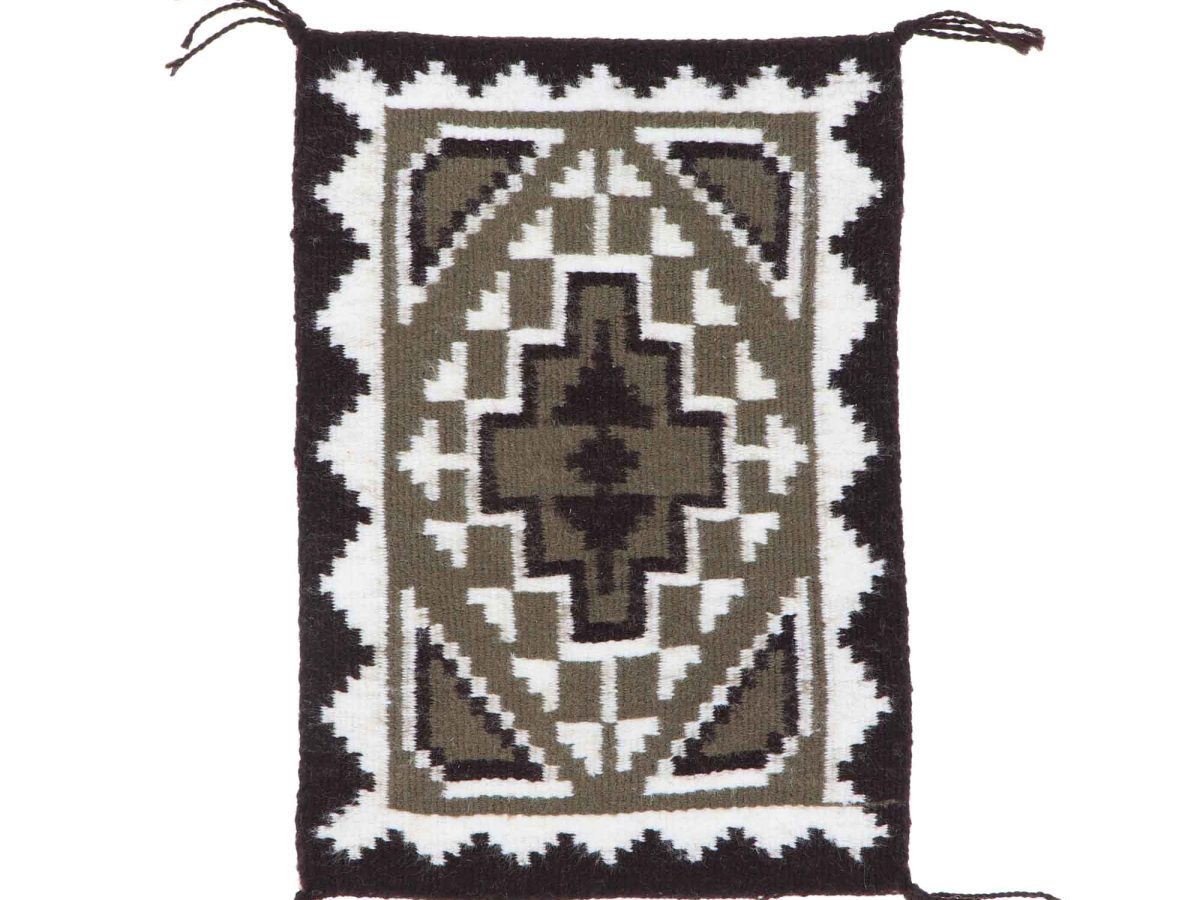 Two Gray Hills Navajo Rugs - Cameron Trading Post