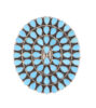 7 Piece Navajo Squash Blossom Set