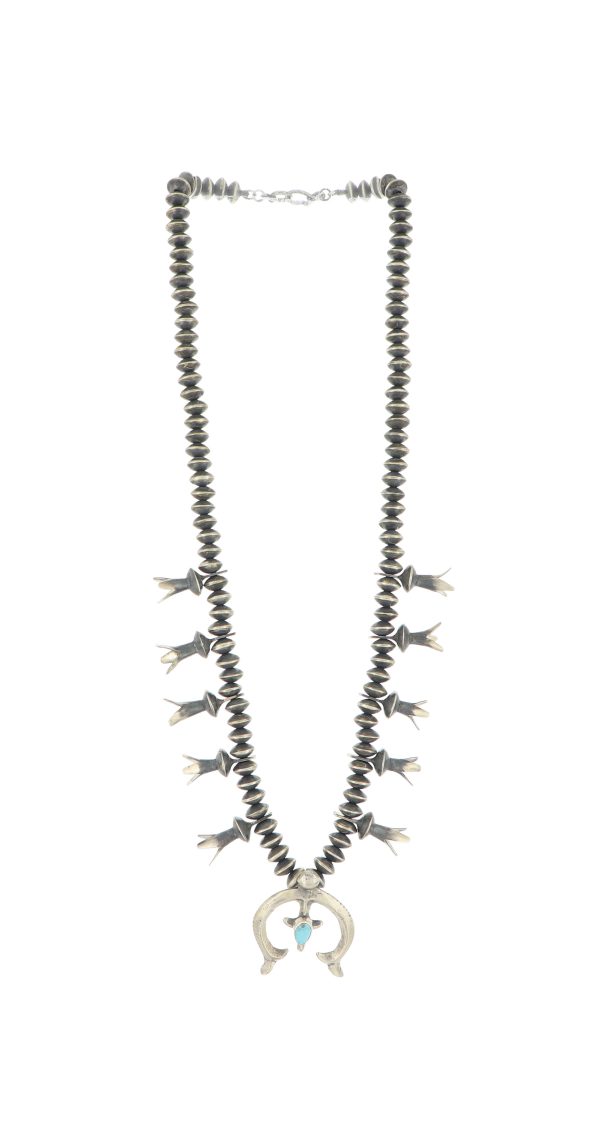 Navajo Squash Blossom Necklace