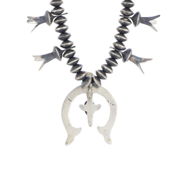 Navajo Squash Blossom Necklace