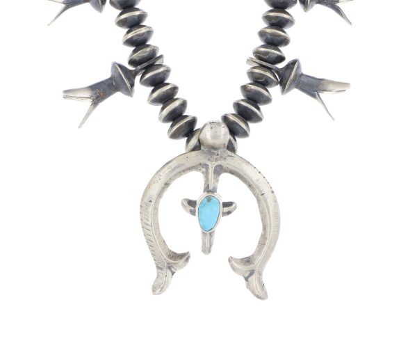 Navajo Squash Blossom Necklace