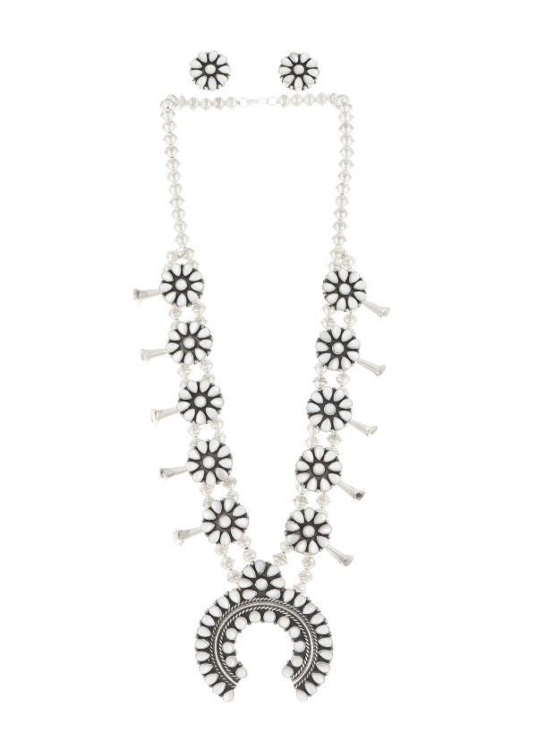 Navajo Squash Blossom Set