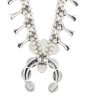 Navajo Squash Blossom Necklace