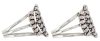 7 Piece Navajo Squash Blossom Set