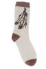 Indian Feather Socks