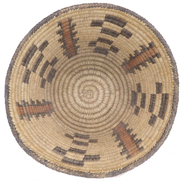 Antique Pima Polychrome Basket