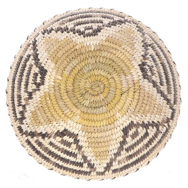 Tohono O'Odham Polychrome Star Basket