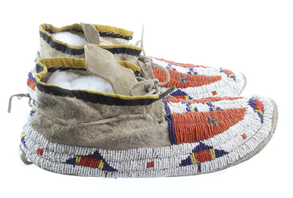 Sioux Beaded Moccasins