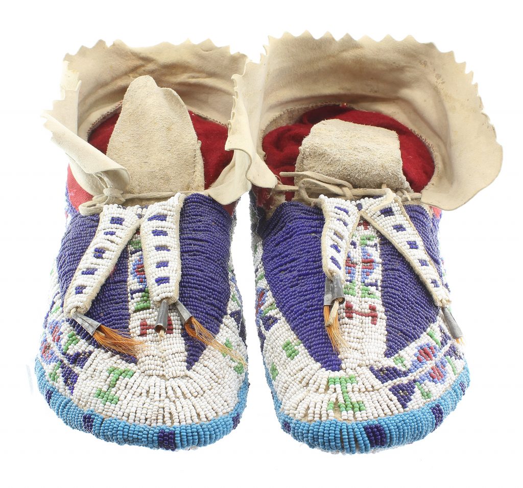 Sioux Ceremonial Moccasins - Cameron Trading Post