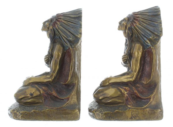 Armor Bronze Polychrome  Bookends