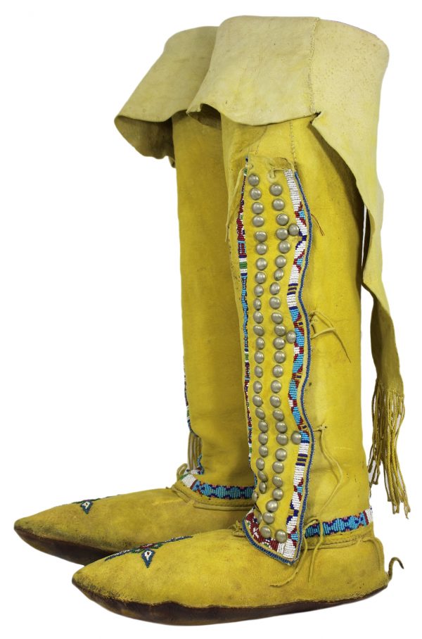 Vintage Kiowa Handmade Women's Boot Moccasins