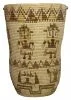 Hopi 3rd Mesa Coiled Basket
