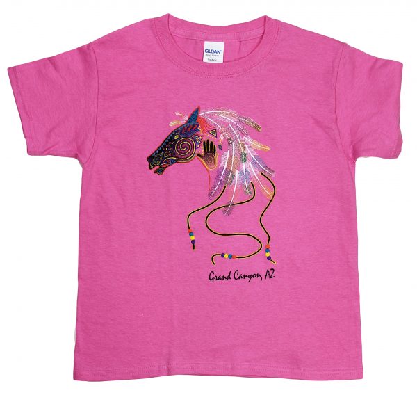 Youth Grand Canyon Feather Horse Head T-shirt