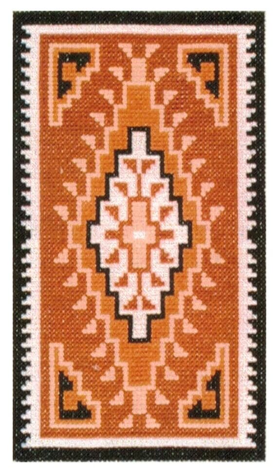 Counted Cross Stitch Kit Burntwater Brown Counted Cross Stitch Kit Burntwater Brown
