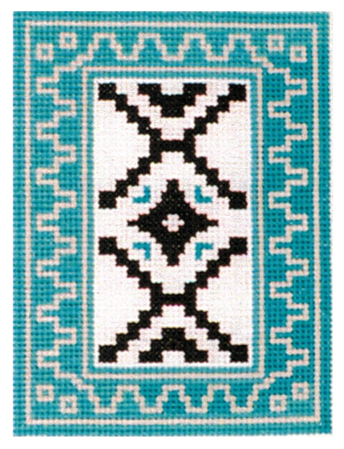 Burntwater II Counted Cross Stitch Kit: Rugs of the Southwest Series