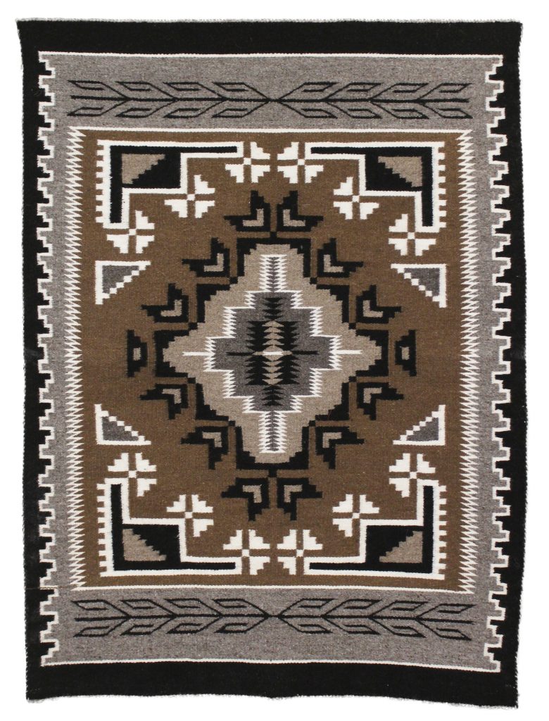Two Gray Hills Navajo Rugs Cameron Trading Post