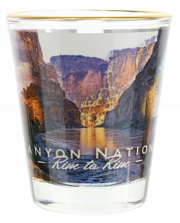 Grand Canyon Rim to Rim Shot Glass