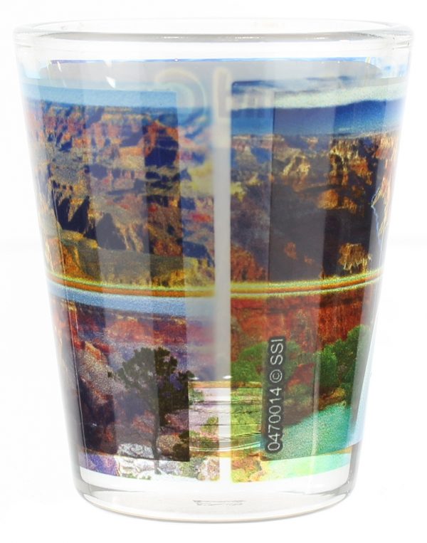 Grand Canyon Collage Shot Glass